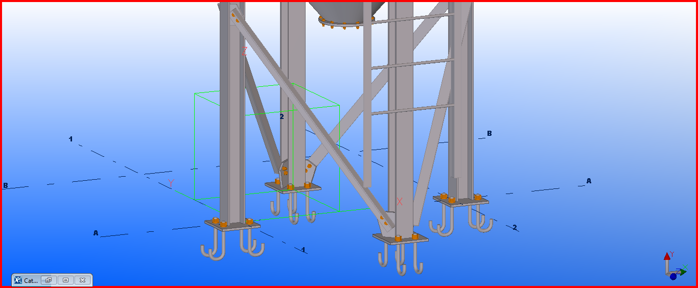 Modelisation Silos Sous Tekla Cao Dao Bim Civilmania