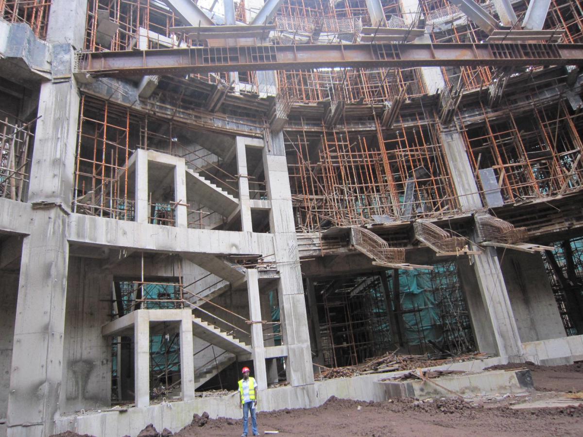 Mon projet de construction du Palais de congrès de l'union africaine