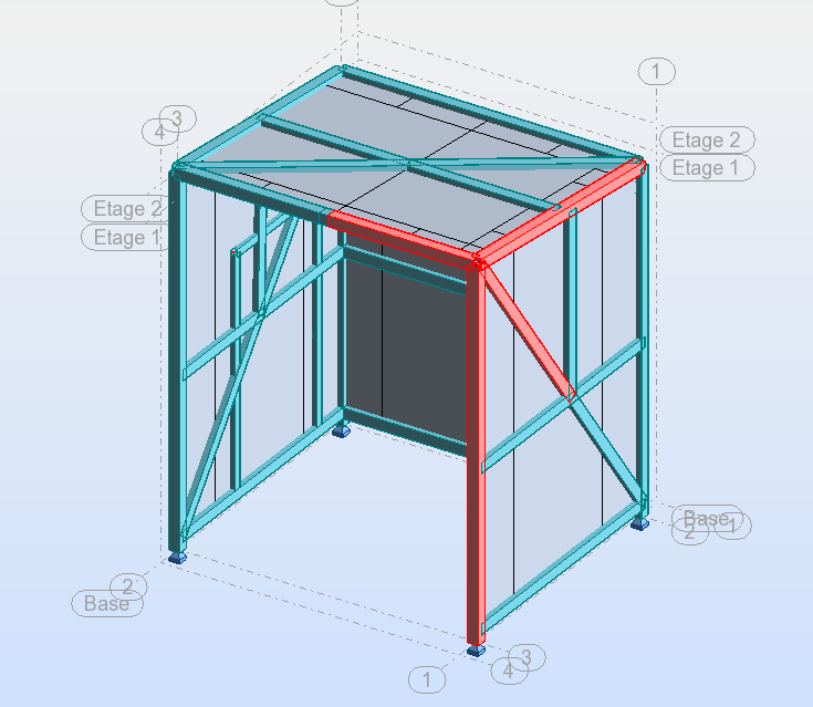 Assemblage tridimensionnelle