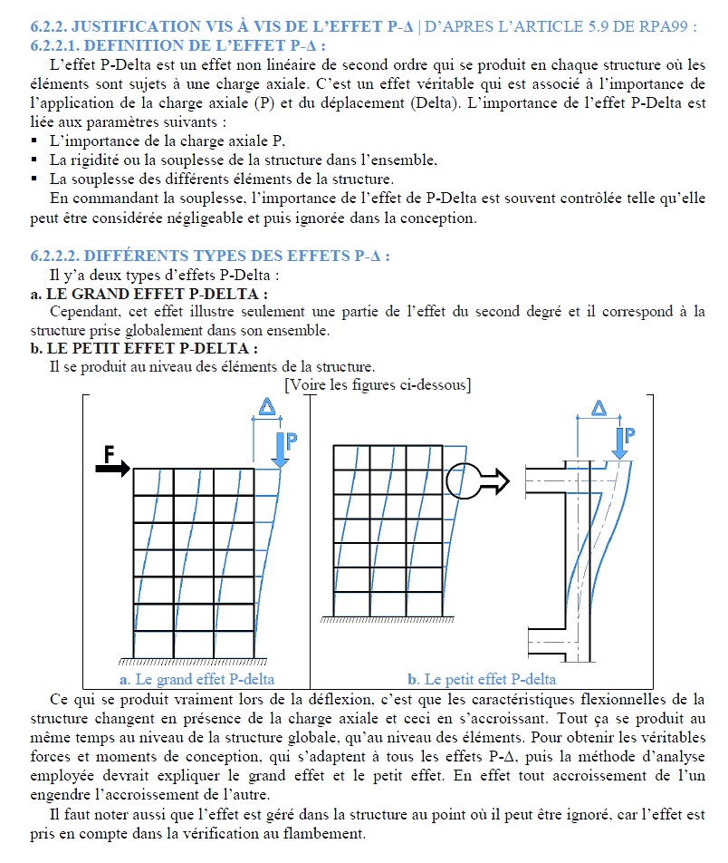 Effet P-delta